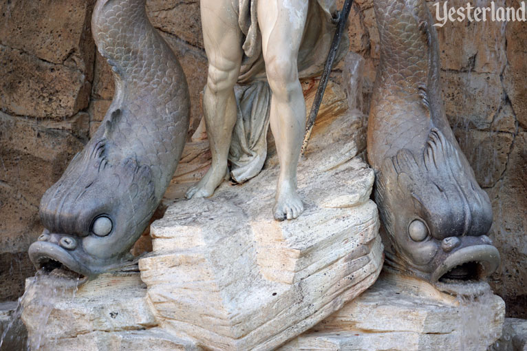 Neptune at Epcot and his Relatives in Rome