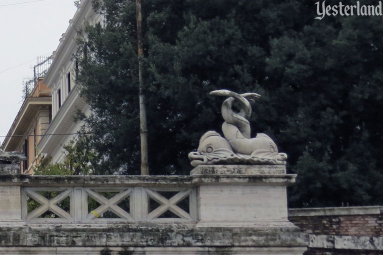 Neptune at Epcot and his Relatives in Rome