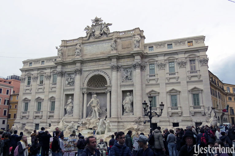 Neptune at Epcot and his Relatives in Rome