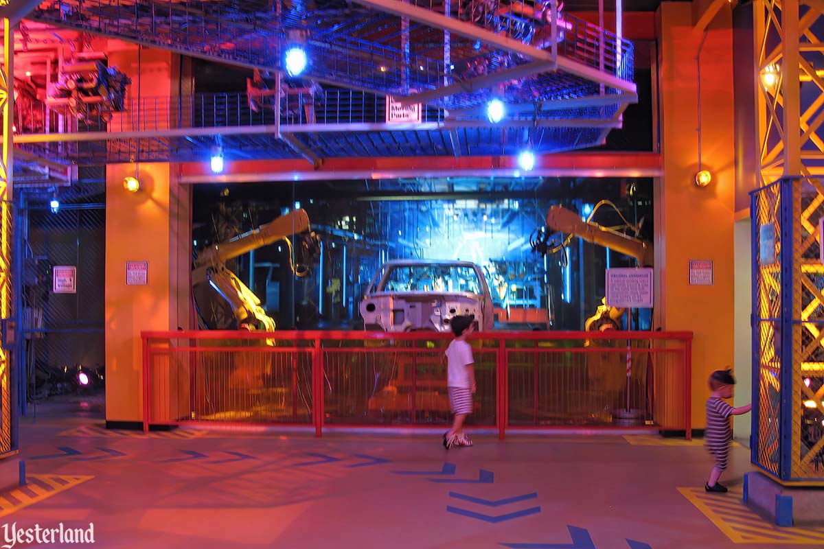 The original Test Track at Epcot