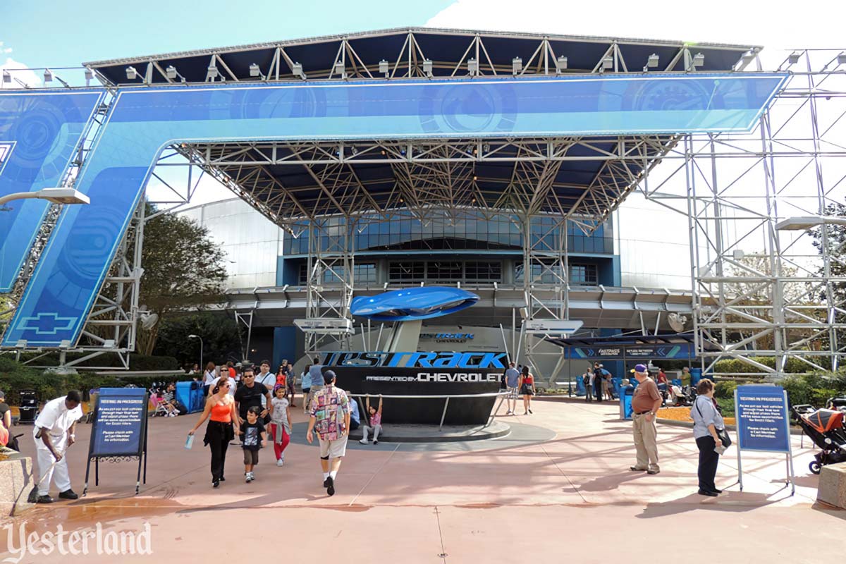 The original Test Track at Epcot