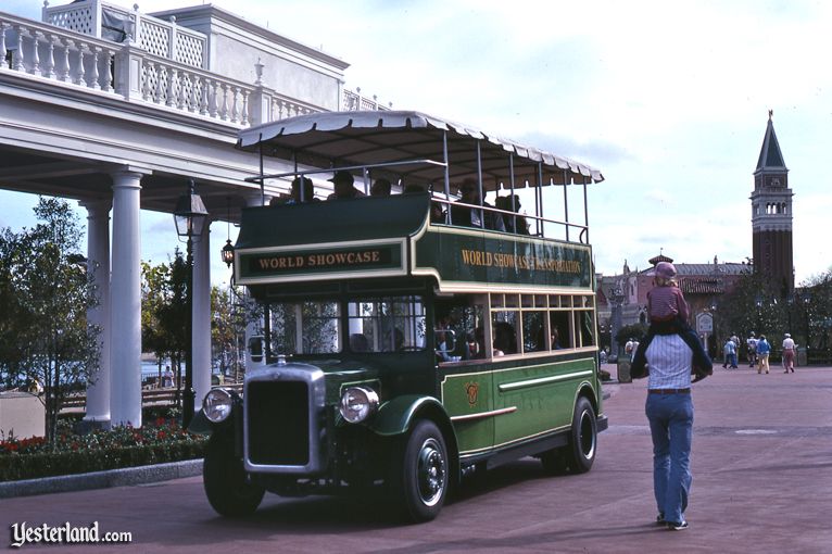 Image for then and now article about Epcot