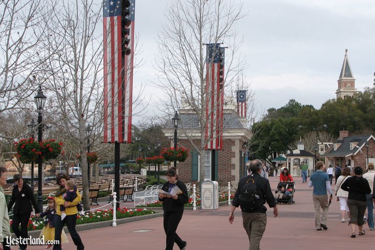 Image for then and now article about Epcot