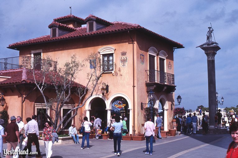 Image for then and now article about Epcot