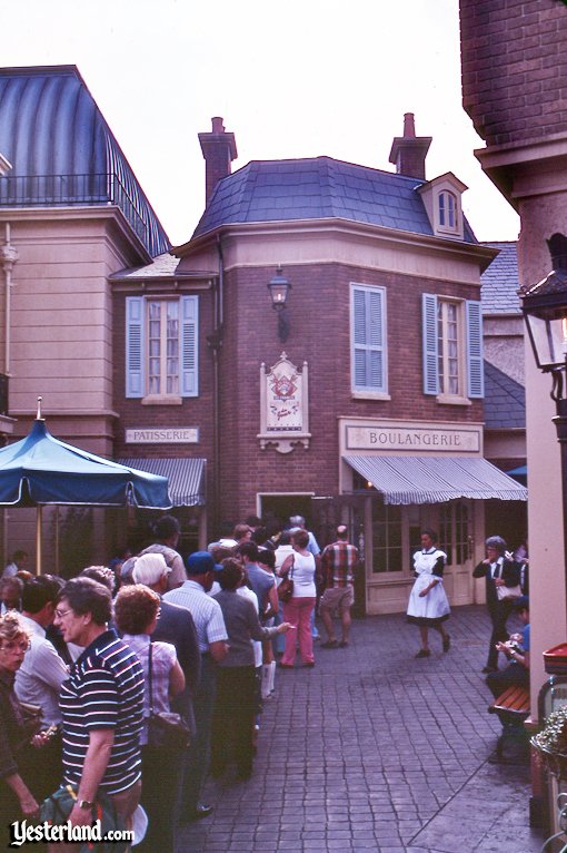 Image for then and now article about Epcot