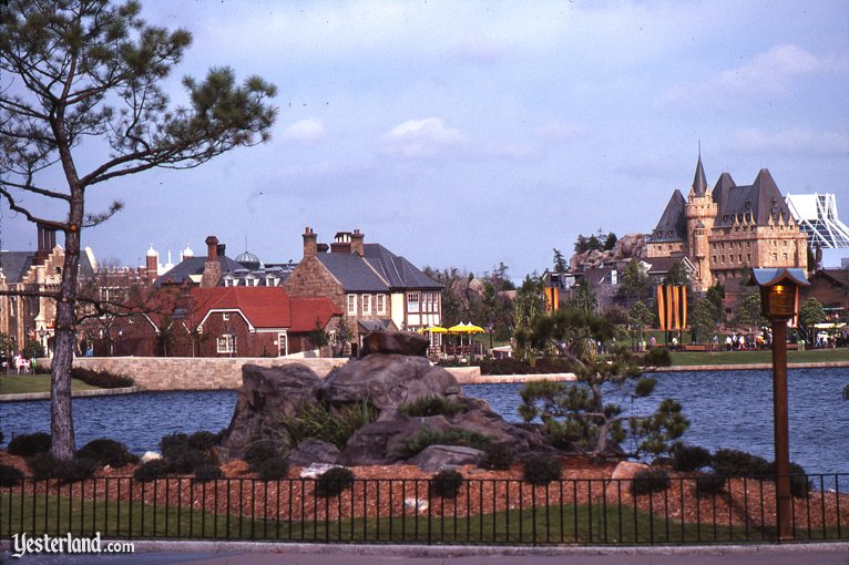 Image for then and now article about Epcot