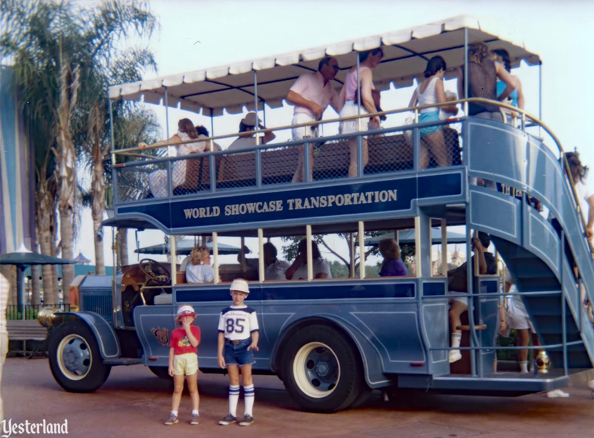 Double-Decker Bus at Epcot Center