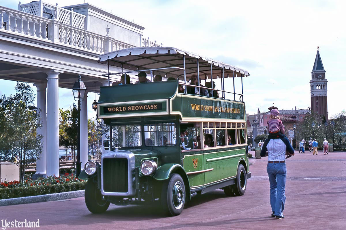 Double-Decker Bus at Epcot Center