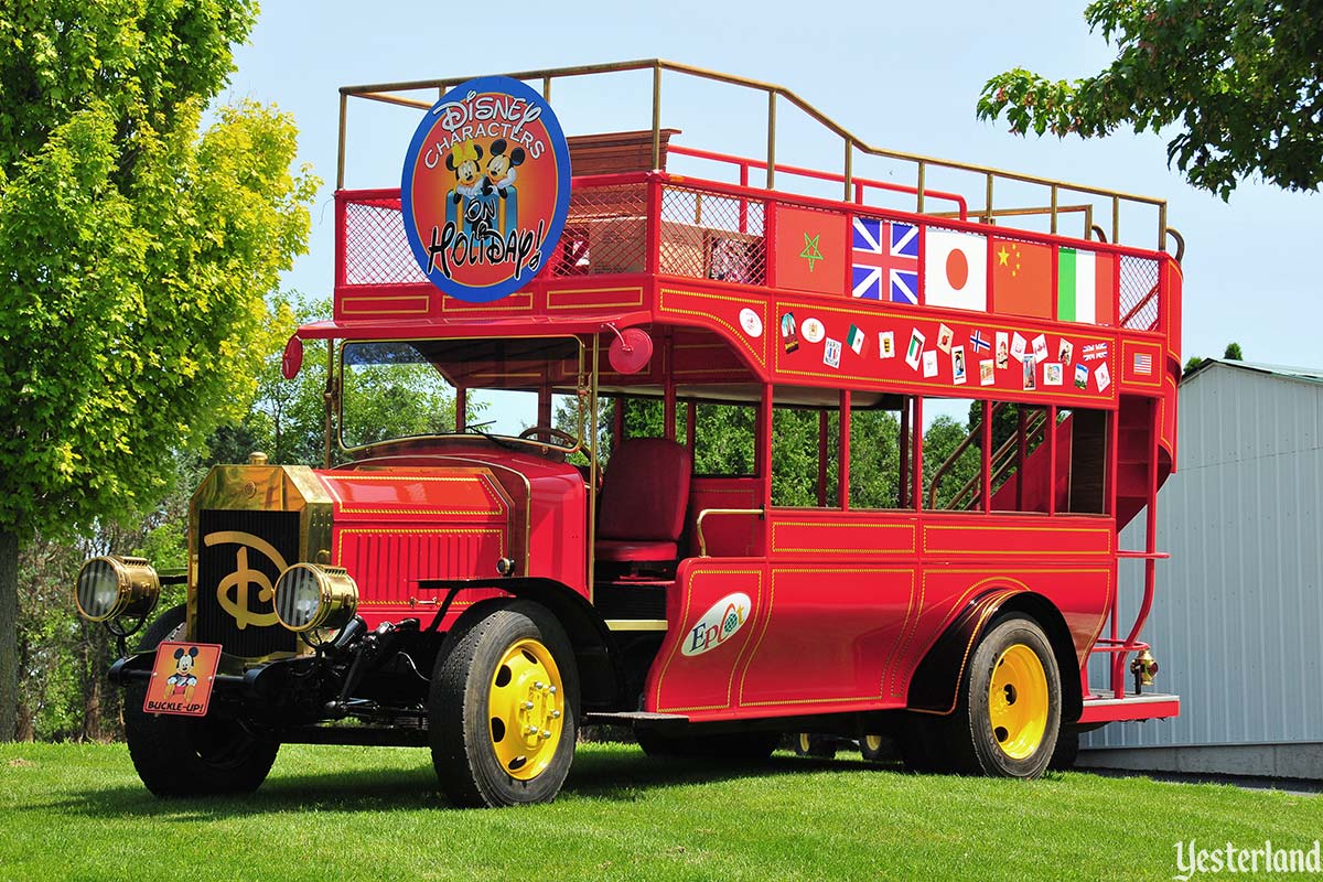 Former Epcot Omnibus at the Volo Museum in Illinois