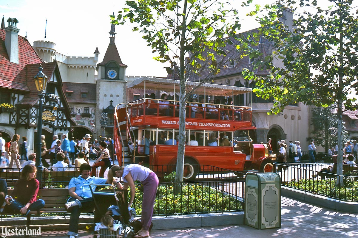 Double-Decker Bus at Epcot Center