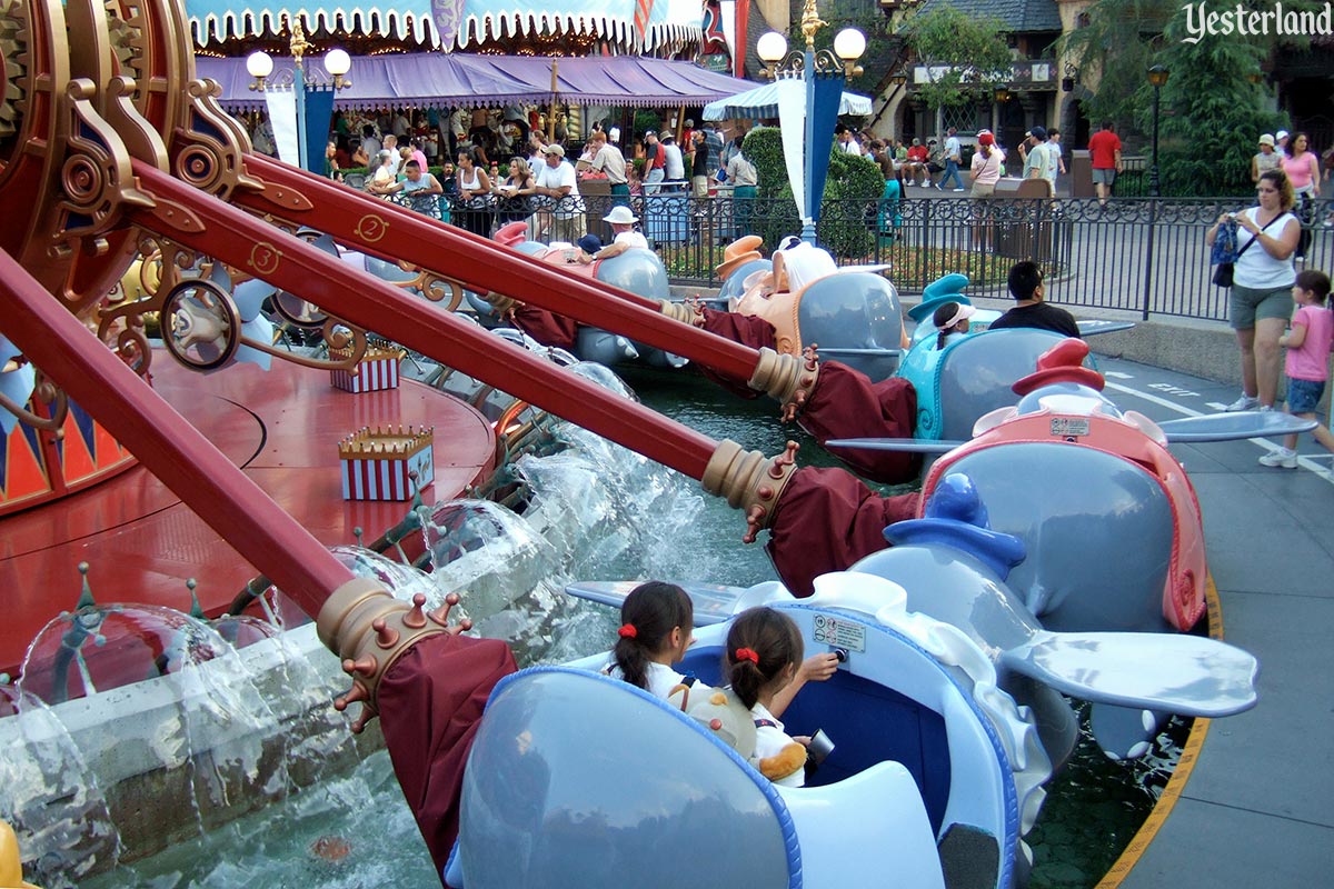 Dumbo Flying Elephants at Disneyland