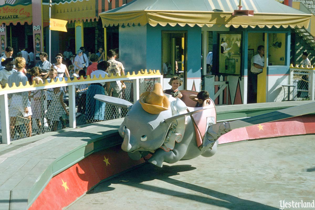 Dumbo Flying Elephants at Disneyland