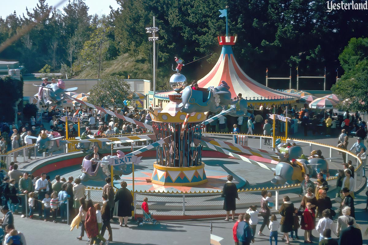 Dumbo Flying Elephants at Disneyland