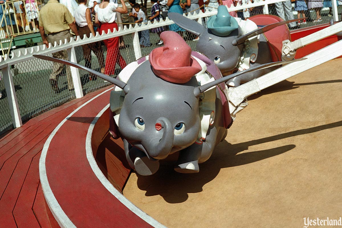 Dumbo Flying Elephants at Disneyland