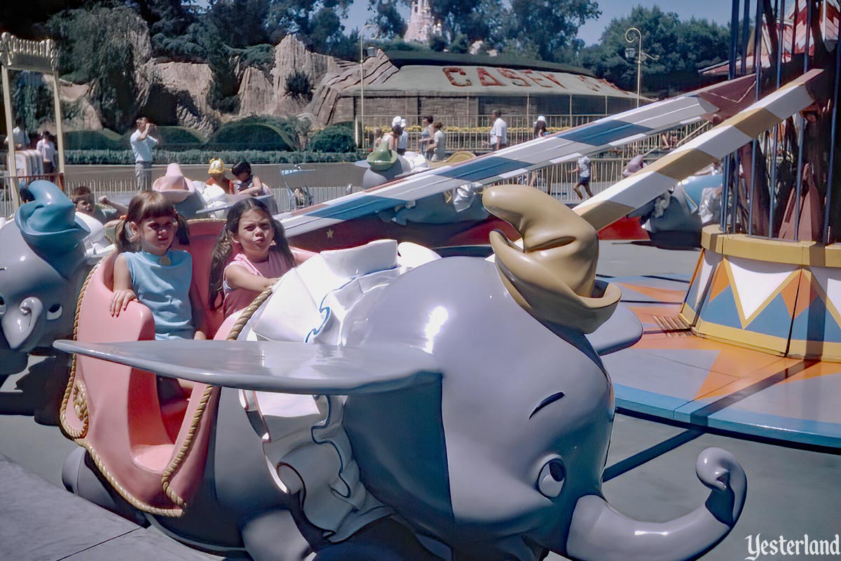 Dumbo Flying Elephants at Disneyland