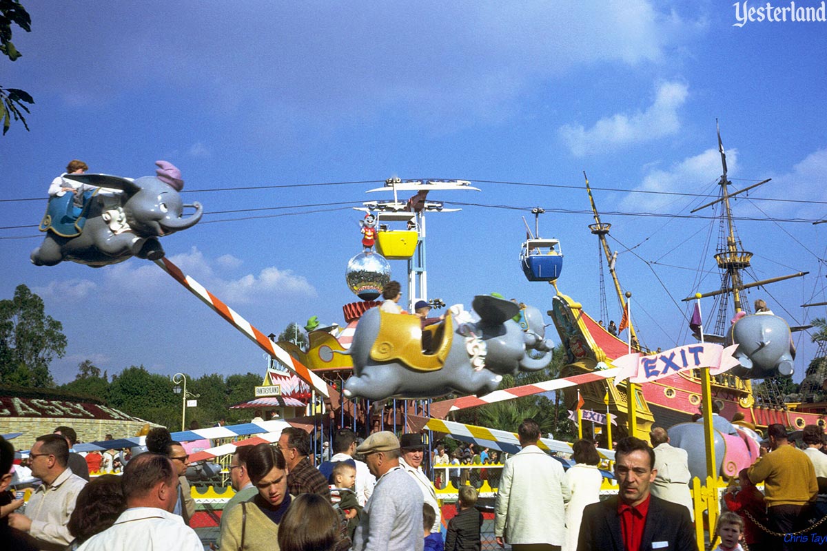 Dumbo Flying Elephants at Disneyland