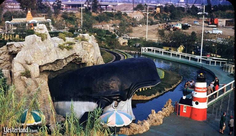 Photo of Fantasyland Depot behind Monstro