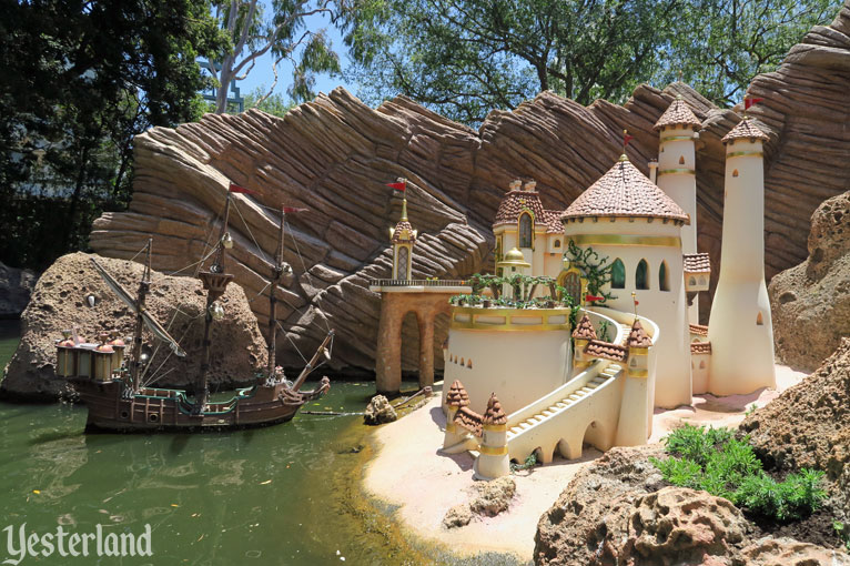 Prince Eric’s shop and castle at Storybook Land, Disneyland