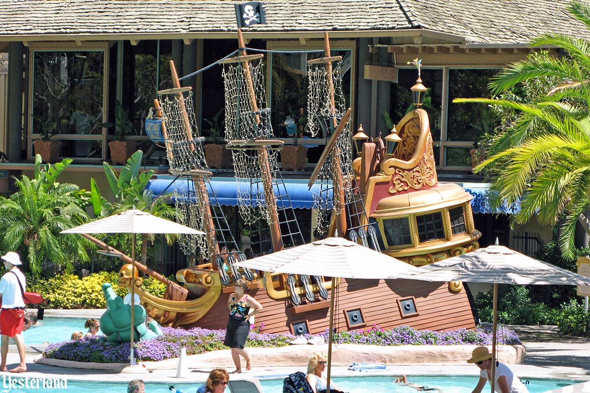 Neverland Pool at the Disneyland Hotel