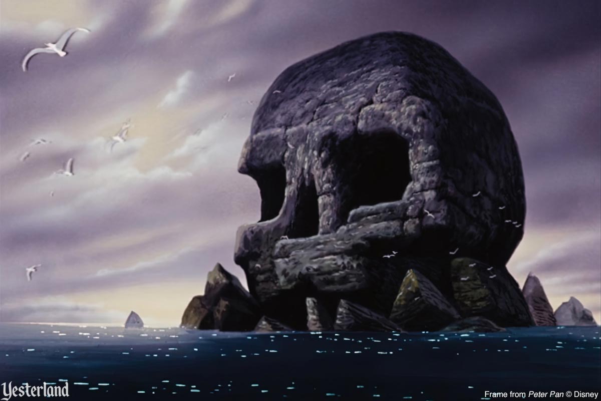 Skull Rock in Walt Disney’s Pete Pan (1953)