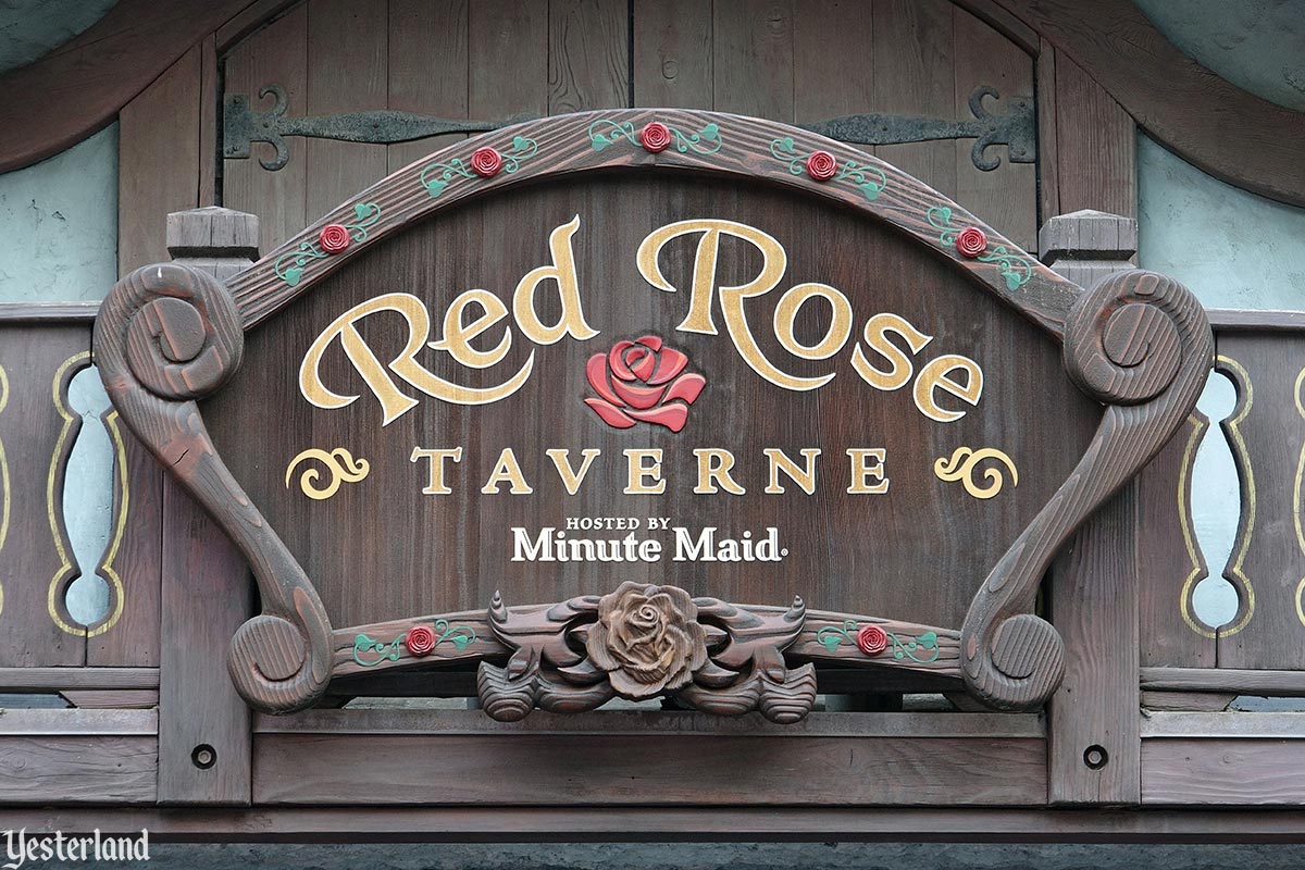 Red Rose Taverne at Disneyland