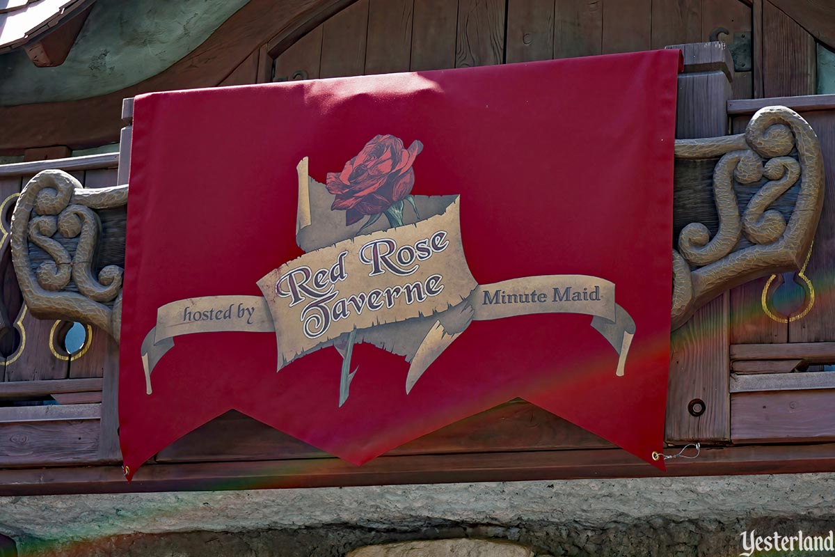 Red Rose Taverne at Disneyland