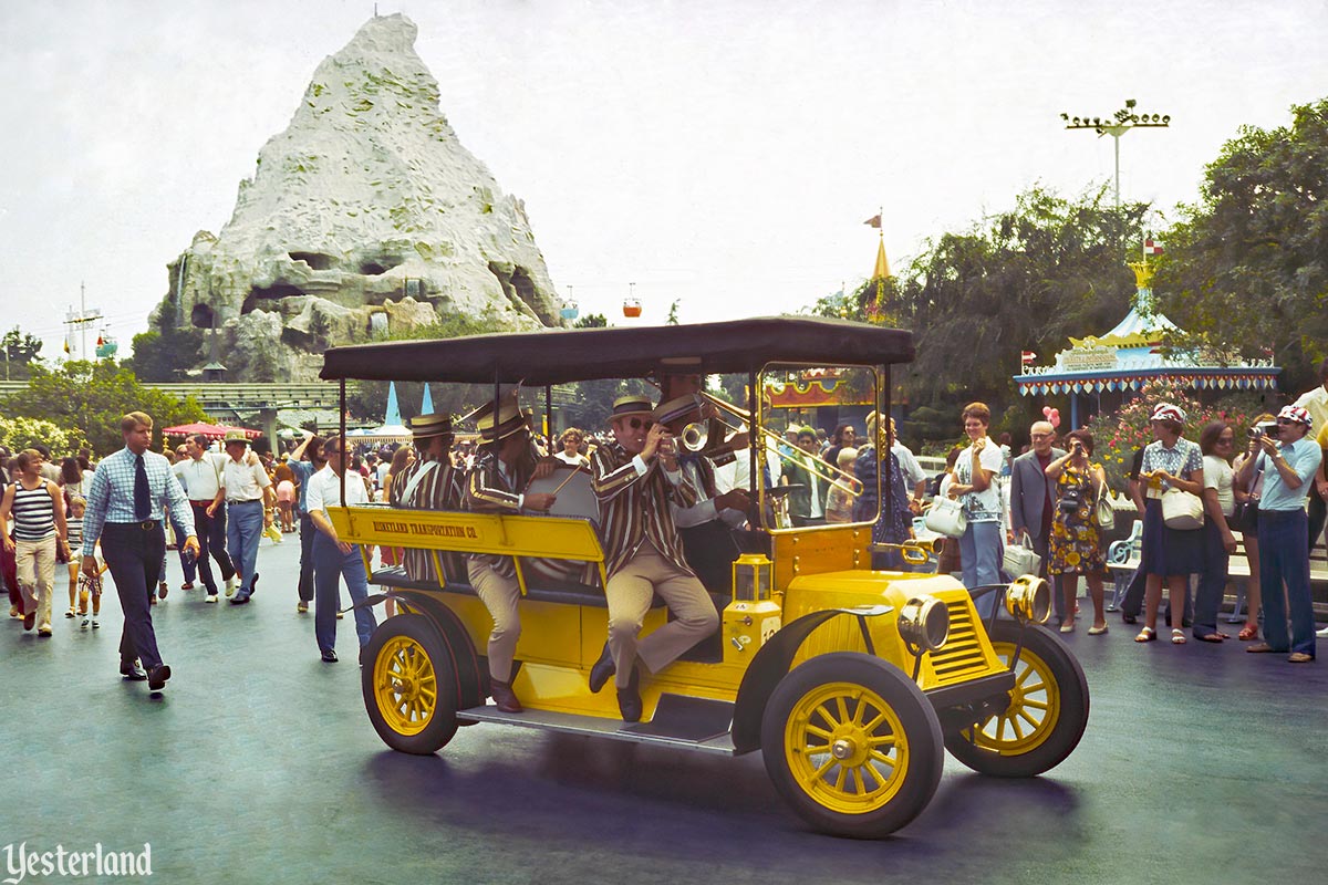 Dixieland Bandstand at Disneyland