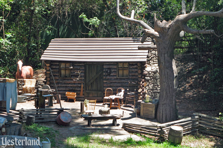 former Burning Settler’s Cabin at Disneyland