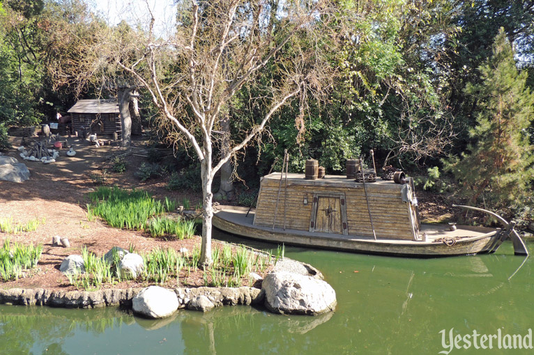 former Burning Settler’s Cabin at Disneyland