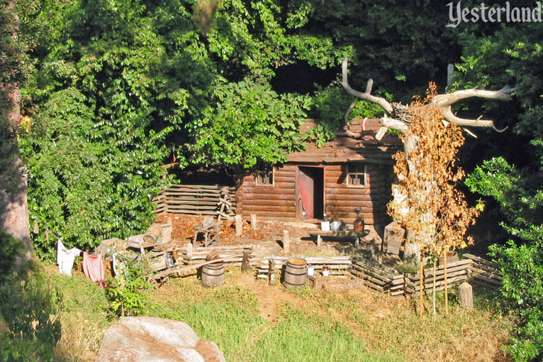 former Burning Settler’s Cabin at Disneyland