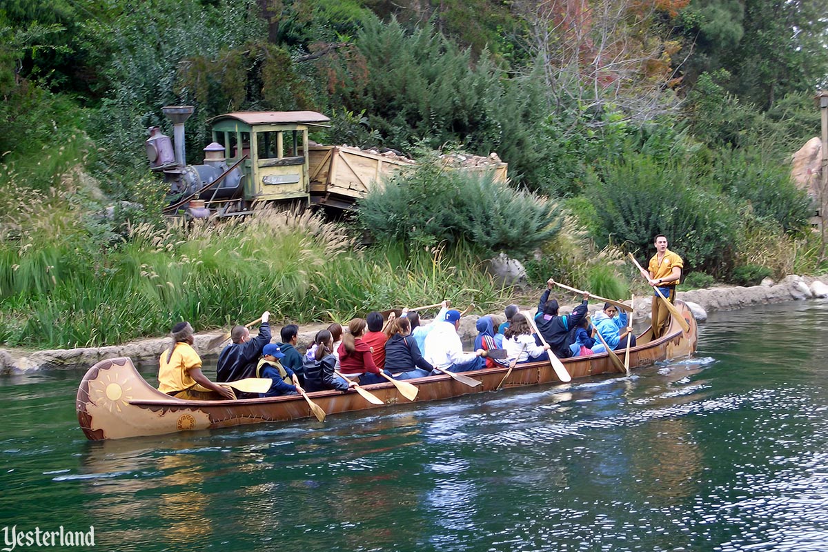 Davy Crockett’s Explorer Canoes, Disneyland