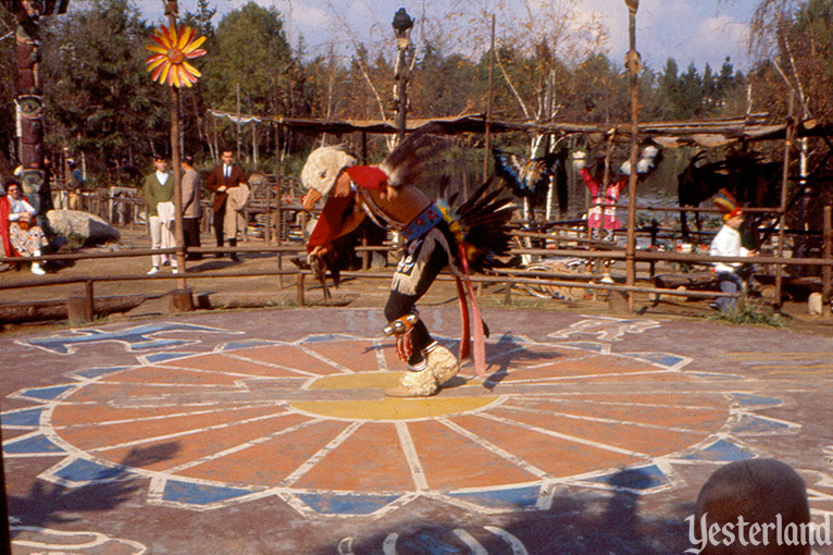 Ceremonial Dance Circle at Frontierland Indian Village, Disneyland