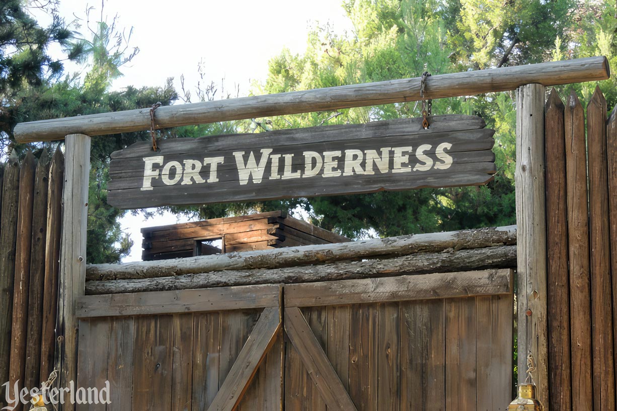 Fort Wilderness on Tom Swayer Island at Disneyland