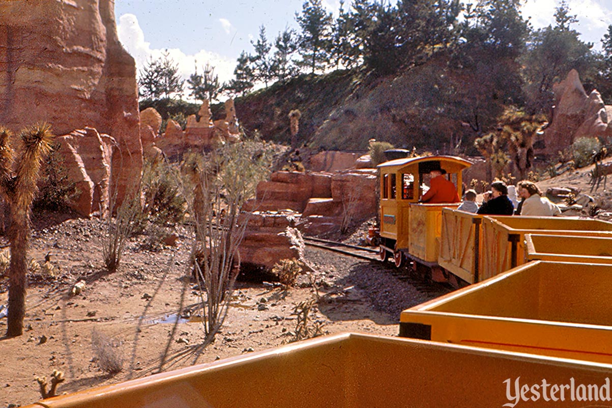 Mine Train Through Nature's Wonderland at Disneyland