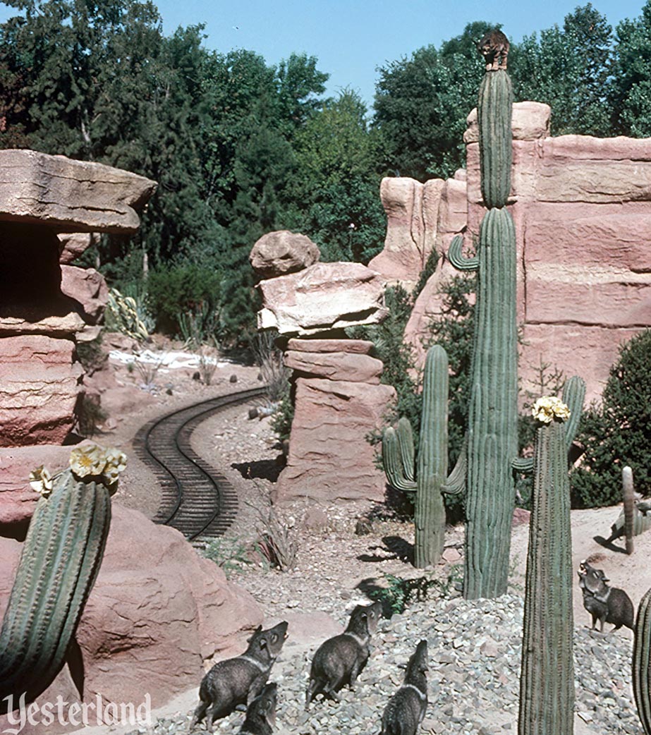 Mine Train Through Nature's Wonderland at Disneyland