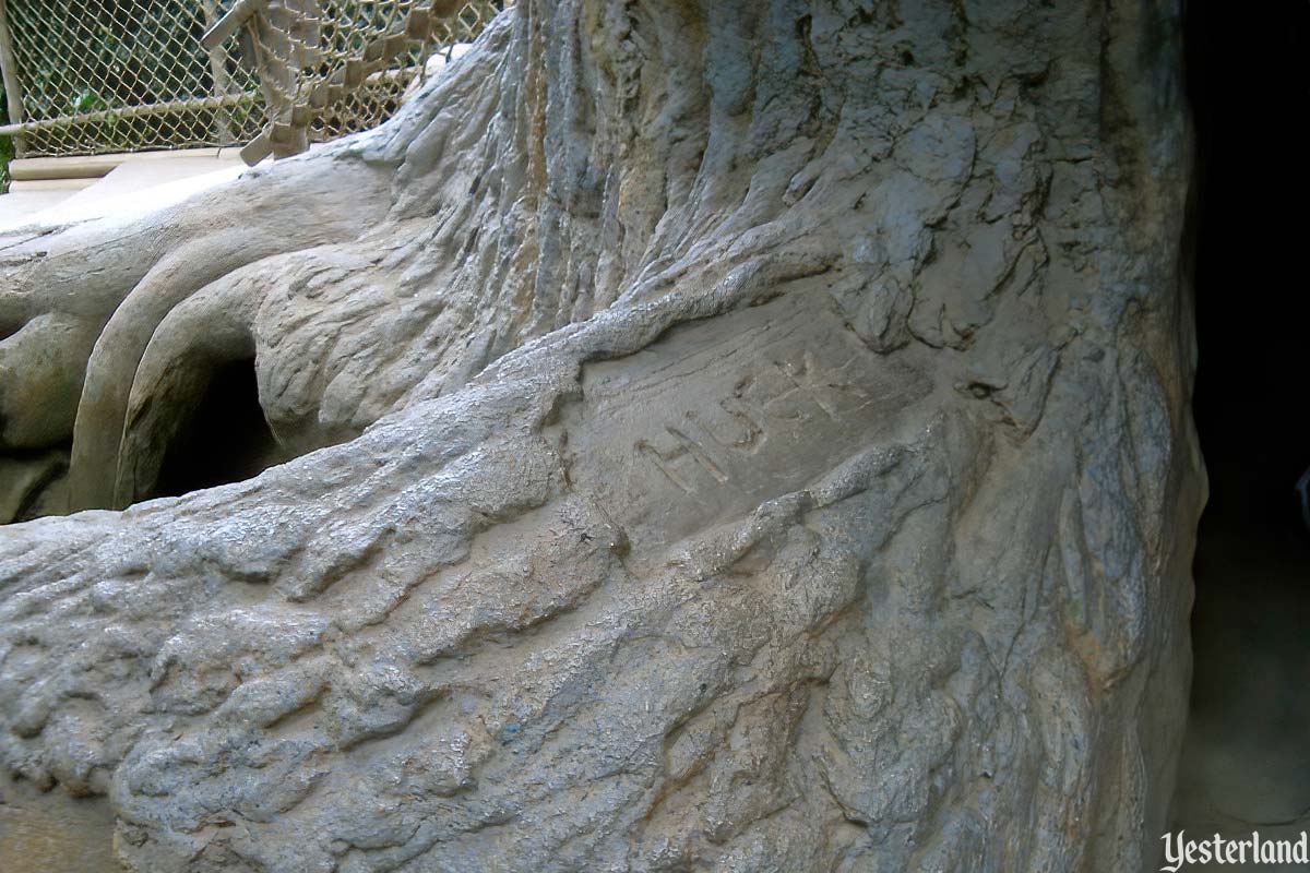 Tom and Huck’s Tree House on Tom Sawyer Island at Disneyland Park