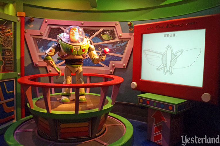 Buzz Lightyear Astro Blasters at Hong Kong Disneyland