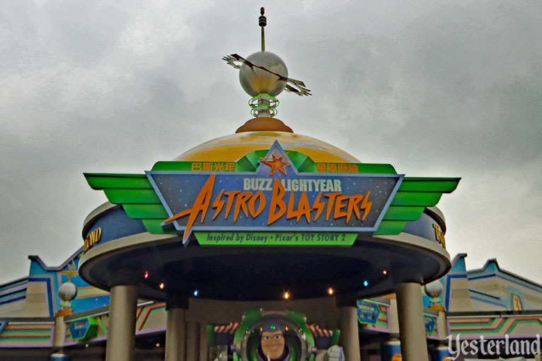 Buzz Lightyear Astro Blasters at Hong Kong Disneyland