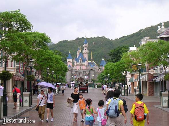 Sleeping Beauty Castle at Hong Kong Disneyland