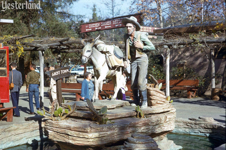 vintage photo of Ghost Town at Knott's Berry Farm