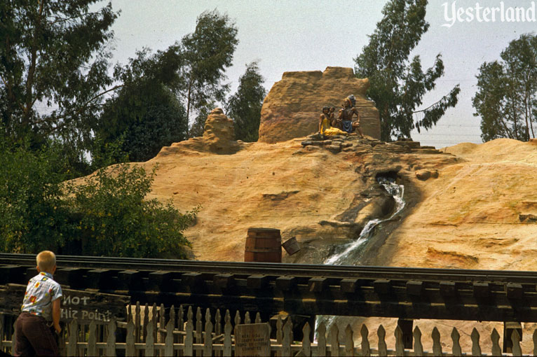 vintage photo of Ghost Town at Knott's Berry Farm