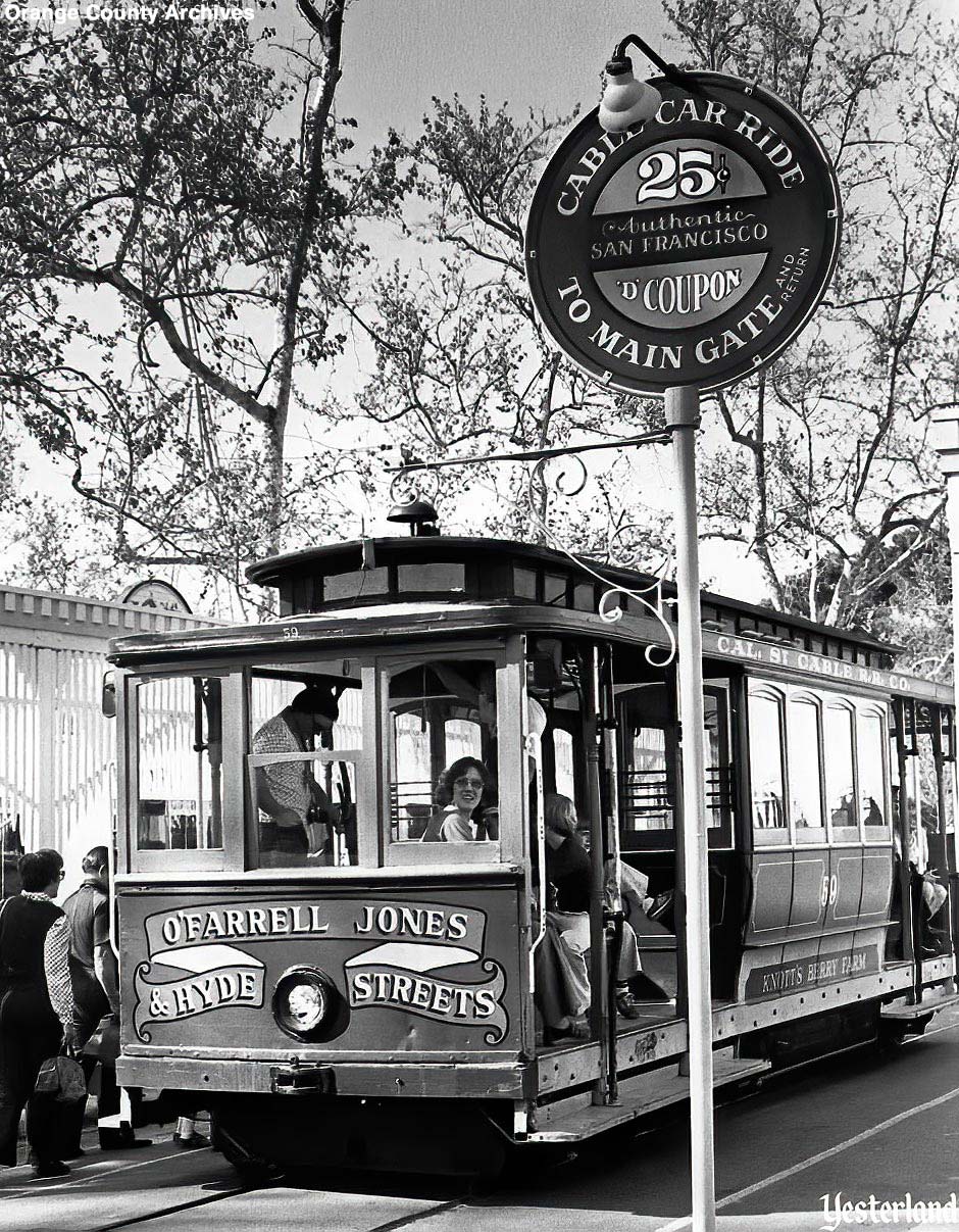 San Francisco Cable Car Ride at Knott's Berry Farm