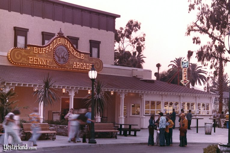 Buffalo Nickle Penny Arcade and Lindy's Cafe, Knott's Berry Farm