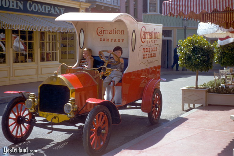 Carnation Ice Cream Parlor at Disneyland