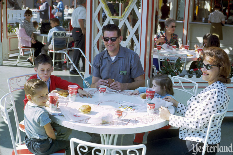 Carnation Plaza Gardens at Disneyland