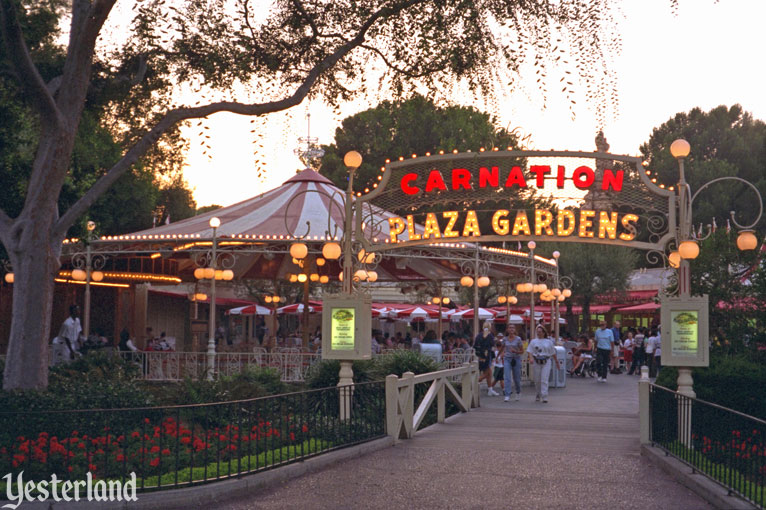 Carnation Plaza Gardens at Disneyland