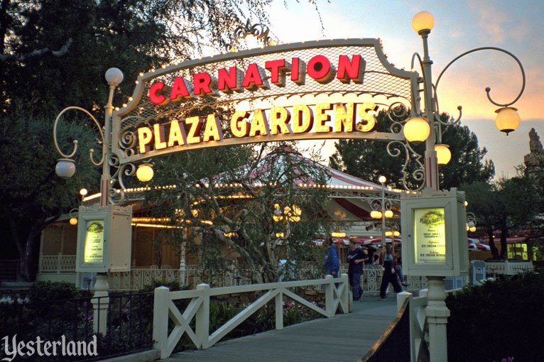 Carnation Plaza Gardens at Disneyland