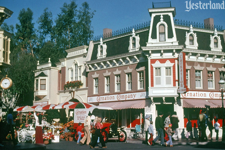 Main Street Flower Market at Disneyland