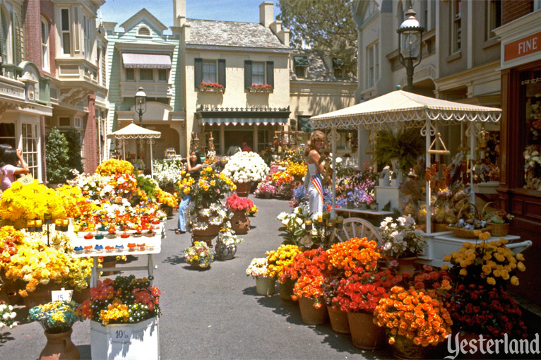 Main Street Flower Market at Disneyland