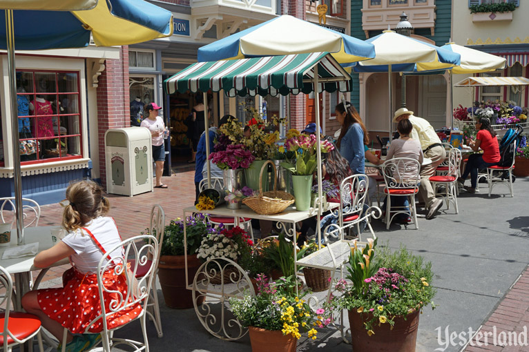 Main Street Flower Market at Disneyland